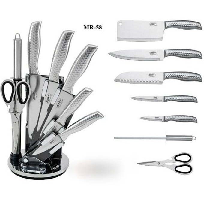 سرویس چاقو آشپزخانه 8 پارچه مایر MR-58