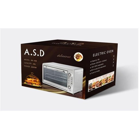 اون توستر برند A.S.D مدل KX_488